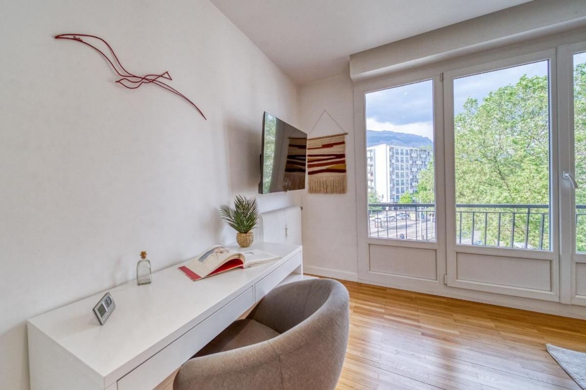 Le Joli Stade, Appartement Avec Magnifique Vue, Grenoble, Rhone Alpes Bagian luar foto