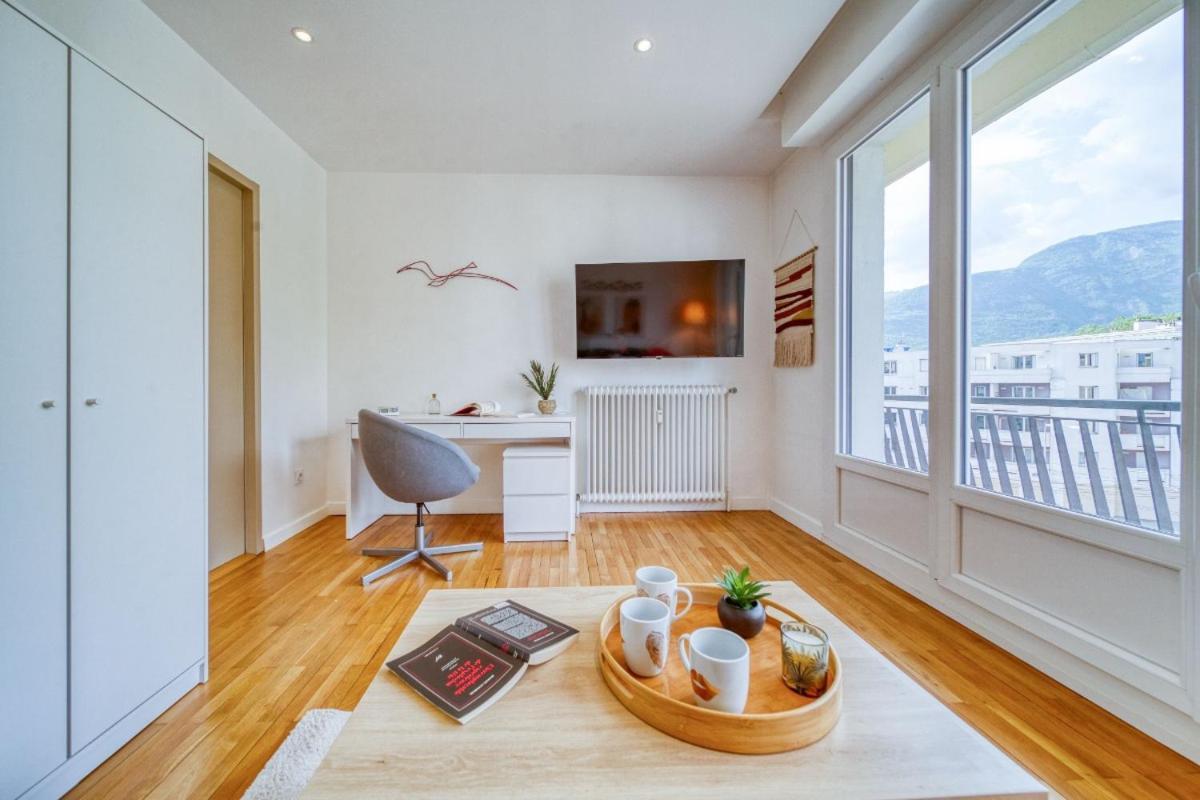 Le Joli Stade, Appartement Avec Magnifique Vue, Grenoble, Rhone Alpes Bagian luar foto