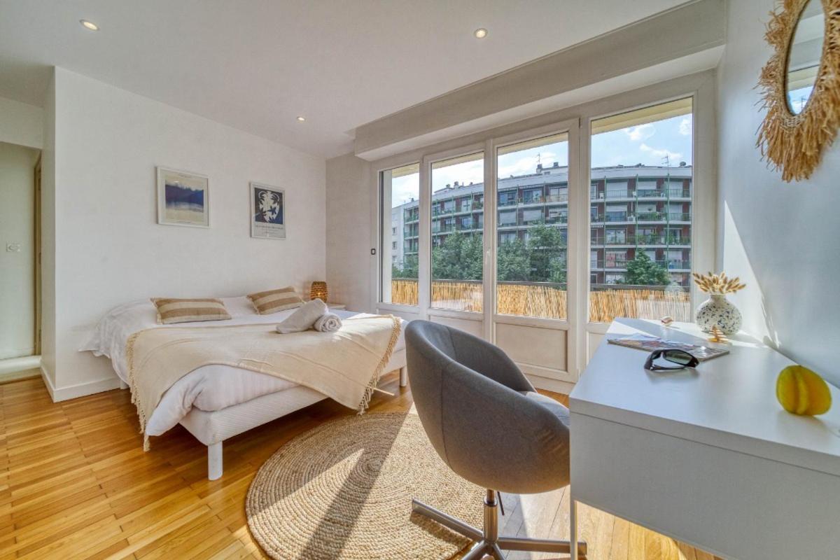 Le Joli Stade, Appartement Avec Magnifique Vue, Grenoble, Rhone Alpes Bagian luar foto