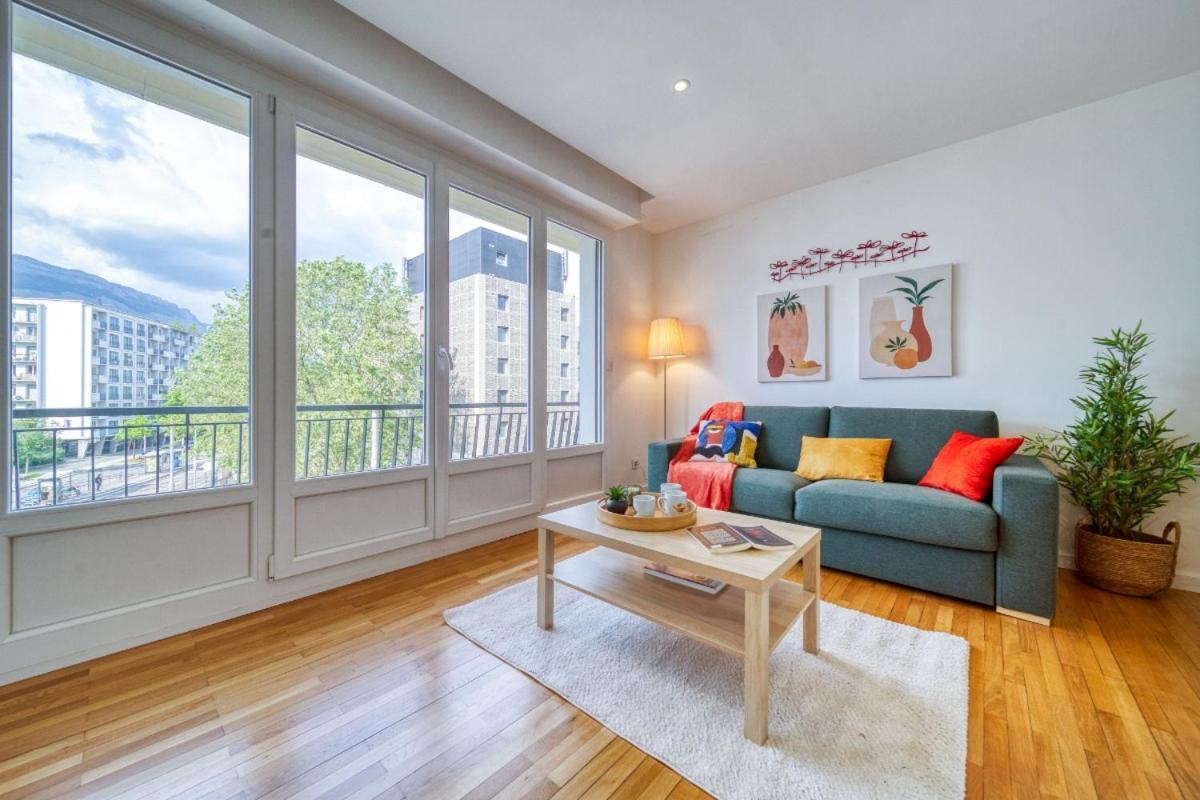 Le Joli Stade, Appartement Avec Magnifique Vue, Grenoble, Rhone Alpes Bagian luar foto