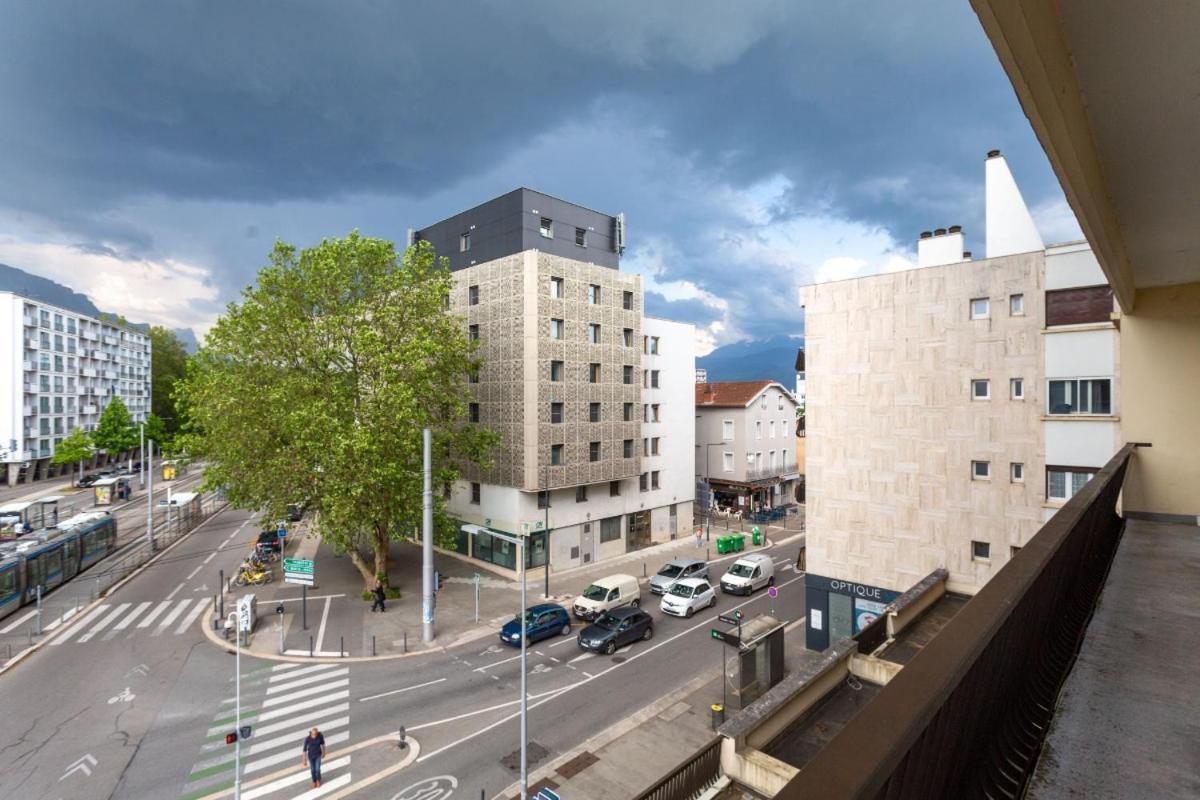 Le Joli Stade, Appartement Avec Magnifique Vue, Grenoble, Rhone Alpes Bagian luar foto